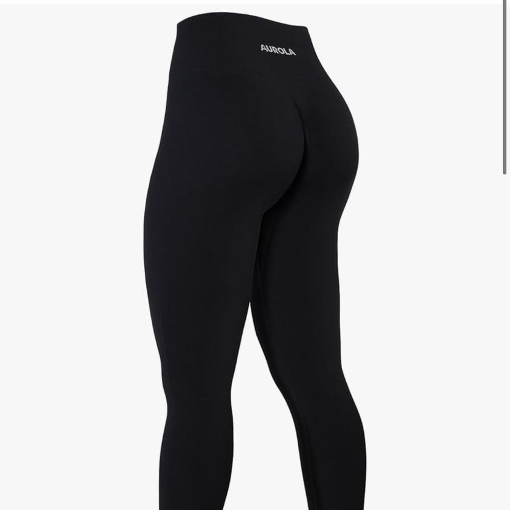 AURORA Women's Classic Black Leggings